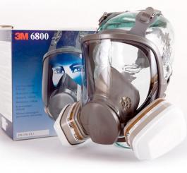 Mặt nạ phòng độc Mỹ 3M - 6800 + 2 phin lọc 6001 