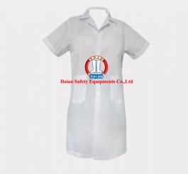Áo blu vải lon Nhật trắng + xanh ( nam, nữ DT + CT )