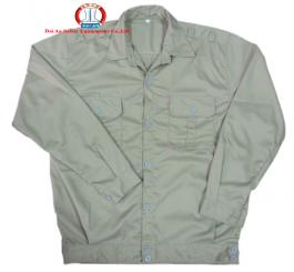 Áo BH vải kaki LDHQ các màu ( ghi + xanh dương + trắng )