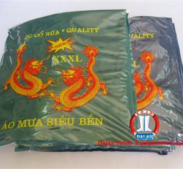 Áo mưa choàng lụa siêu bền (rồng)