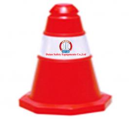 Cọc tiêu nhựa nhỏ (P/Q trắng + Đỏ) cao 50cm