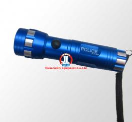Đèn pin 123 thép đen + 3 pin tiểu  L2