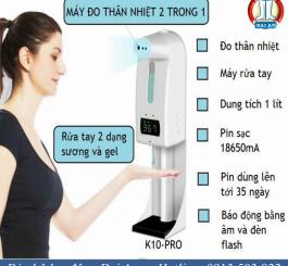 Máy Đo Thân Nhiệt 2 Trong 1