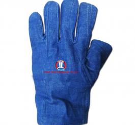 Găng vải bạt dày cotton ( lọc bia ) + Găng Bò to 