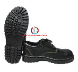 Giày da đen thấp cổ đế XP thường