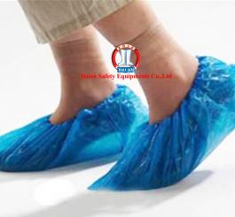 Bao giày phòng sach nilon xanh thấp cổ
