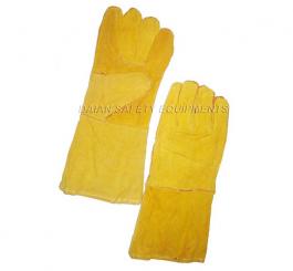 Găng da dài 2 lớp ĐL (màu vàng)