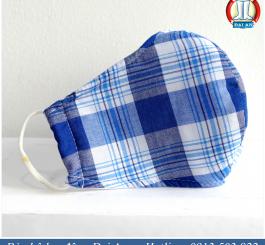 Khẩu trang kẻ 1 mặt lưới