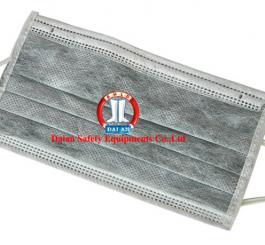 Khẩu trang giấy vuông có than hoạt tính TQ