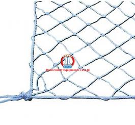 Lưới an toàn VN dù trắng (xanh) mắt 10x10, dây đan Ø3