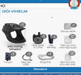 Mũ Cứng Chống Dịch VIHELM