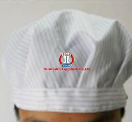 Mũ bao tóc vải Tĩnh điện Vinilon trắng kẻ TQ