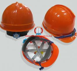 Mũ nhựa Hàn Quốc núm vặn có xốp L2 (trắng + vàng cam + vàng chanh)