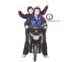 Quần áo mưa VT 2 lớp chống lạnh, phối mầu (hộp to)