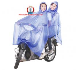 Áo mưa choàng lụa siêu bền (trong)