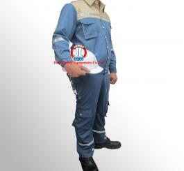 Quần áo kaki Păng rim M2721 màu ghi chì phối mầu hải quan ngoại, có P/Q túi hộp
