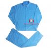 Quần áo bảo hộ si cotton mầu xanh dương + xanh hòa bình