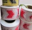Dải chắn đường nilon (100m/cuộn) loại 2 lớp ( mầu trắng đỏ hoặc đen vàng )