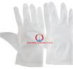 Găng dệt kim trắng tĩnh điện vải thun sẹc (may kỹ, rộng)