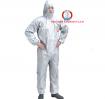 Áo liền quần giấy TYVEC Hàn Quốc mầu ghi chống hóa chất