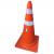 Cọc tiêu nhựa Hàn quốc kiểu vòng khuyết ( P/Q trắng) cao 70cm