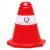 Cọc tiêu nhựa nhỏ (P/Q trắng + Đỏ) cao 50cm