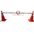 Cọc tiêu nhựa Hàn quốc kiểu vòng khuyết ( P/Q trắng) cao 70cm